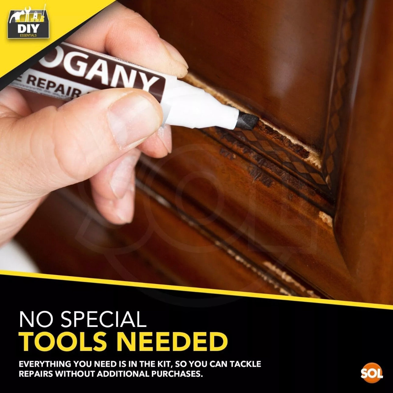 17PK Furniture Touch Up Pens Wood Floor Scratch Repair Markers Wax Sticks Kit
